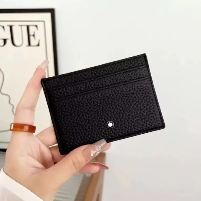 8 colors Germany style Small Leather bag Black Leather coin purse White Star Designer pouches Mini wallets MB Card Holder for charm Men Women Fashio