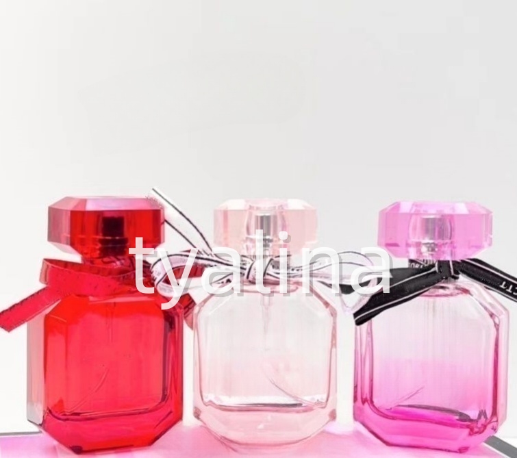 Women Sexy Fragrance Perfume 30ml 3Pcs Set Long Lasting Scent Pink Bottle Perfume Spray Lady Parfum Gift Box Kit