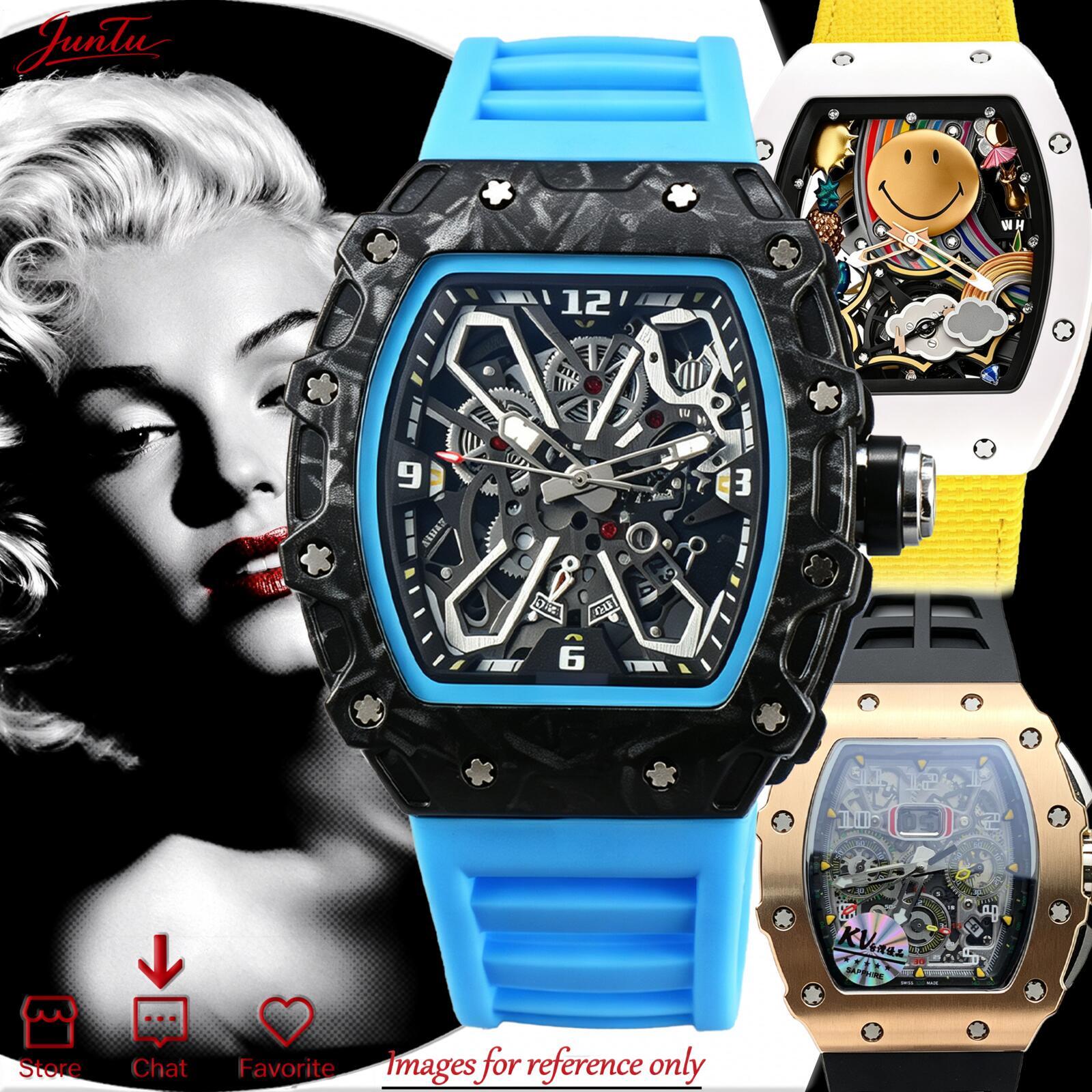 2027 60+ Richerly Rd Milly Watch Fashion Luxury Richalies Rd Milly Watches Skeleton Men Women Similar Designer High Quality Richalies Rd Millielies