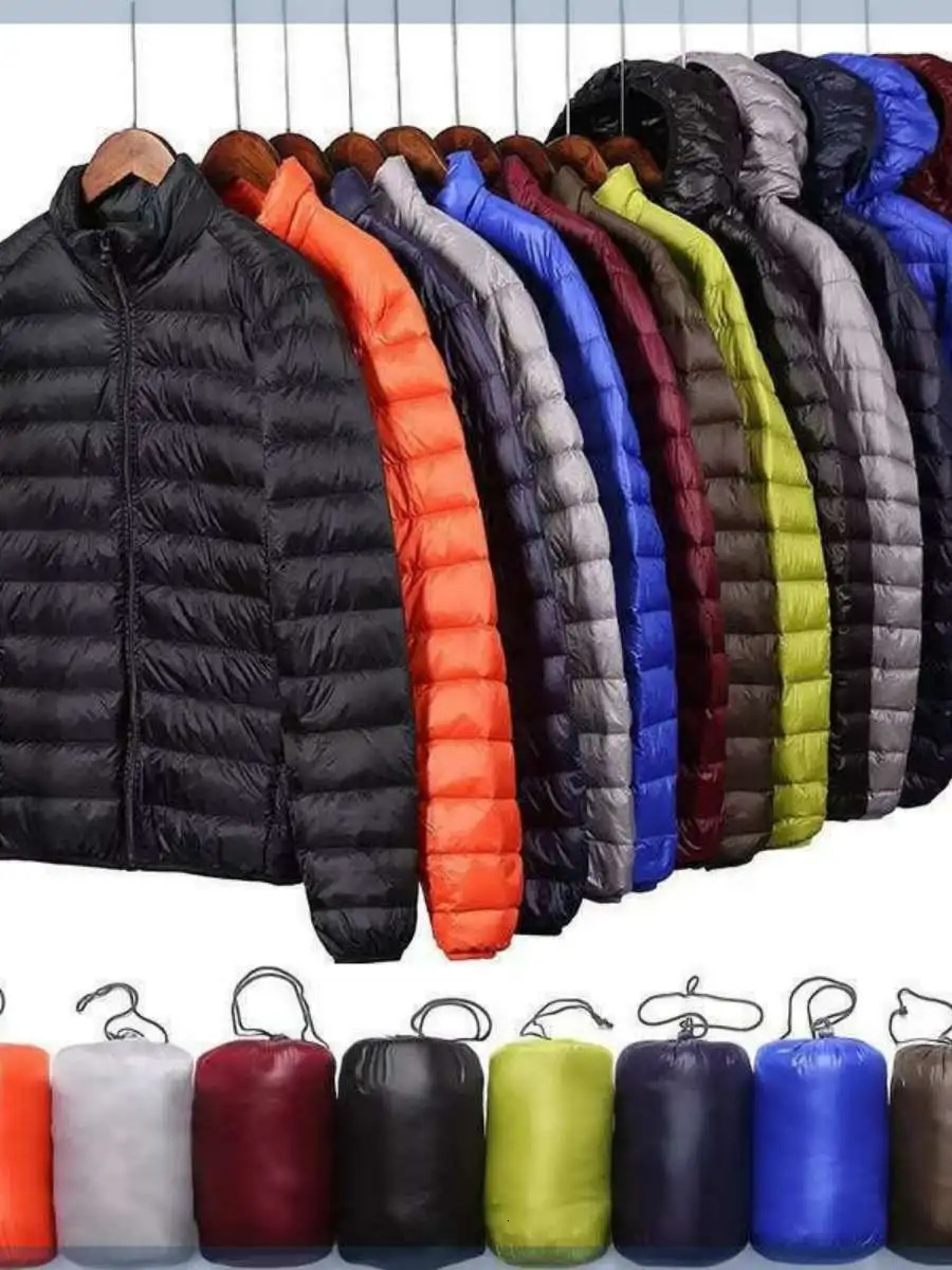Men's Slim Fit Lightweight Jacket Stand Collar Warmth d Fashionable Outerwear for the Winter Season 261016
