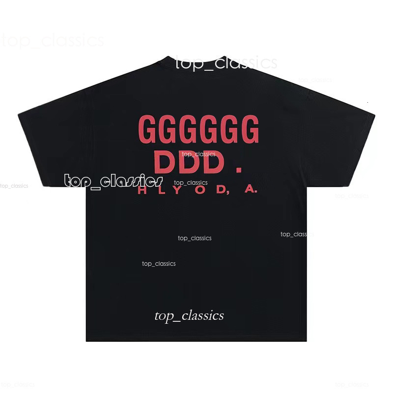 Gvgallery T Shirts For Men Fashion Brand Tees Mens Women Designers Summer Loose Fashion Tops Casual Street Shorts Sleeve Gellerydept Tshirts 9a5