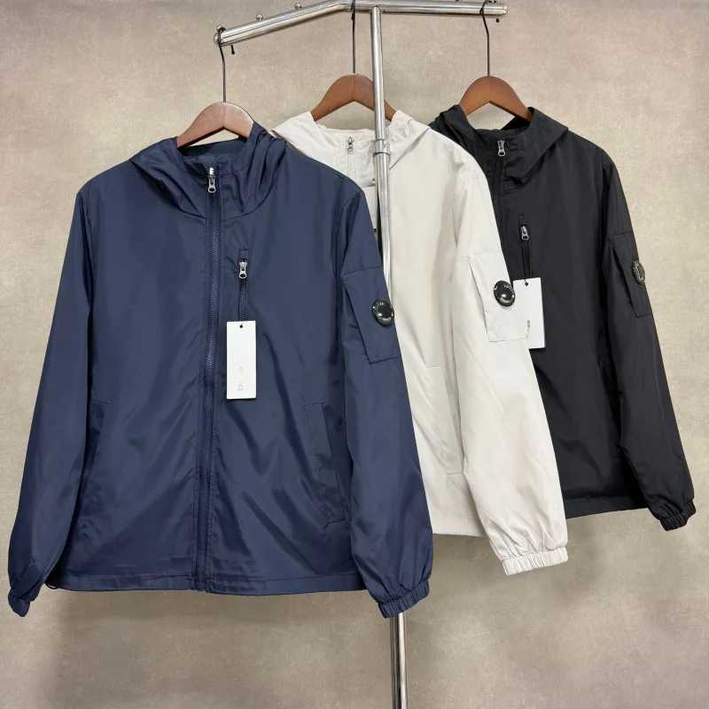 FACTCHECK Quality EU US Size Outdoor Clothing Springing Summer Solid Color Zipper Hooded Jacket S261017H418