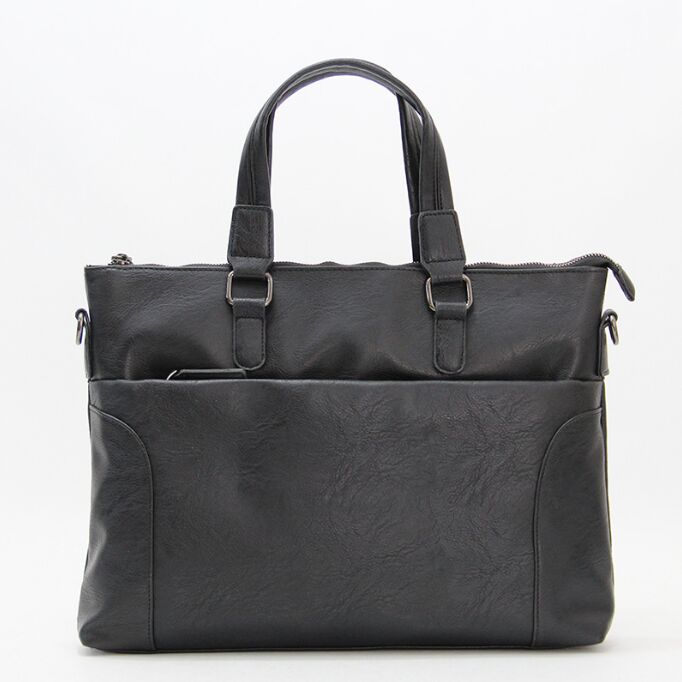 Women briefcase Designer Luxurys Leather Men Briefcase Vintage Laptop Handbag Casual Shoulder Bag Large Capacity Messenger for Macbook 13''