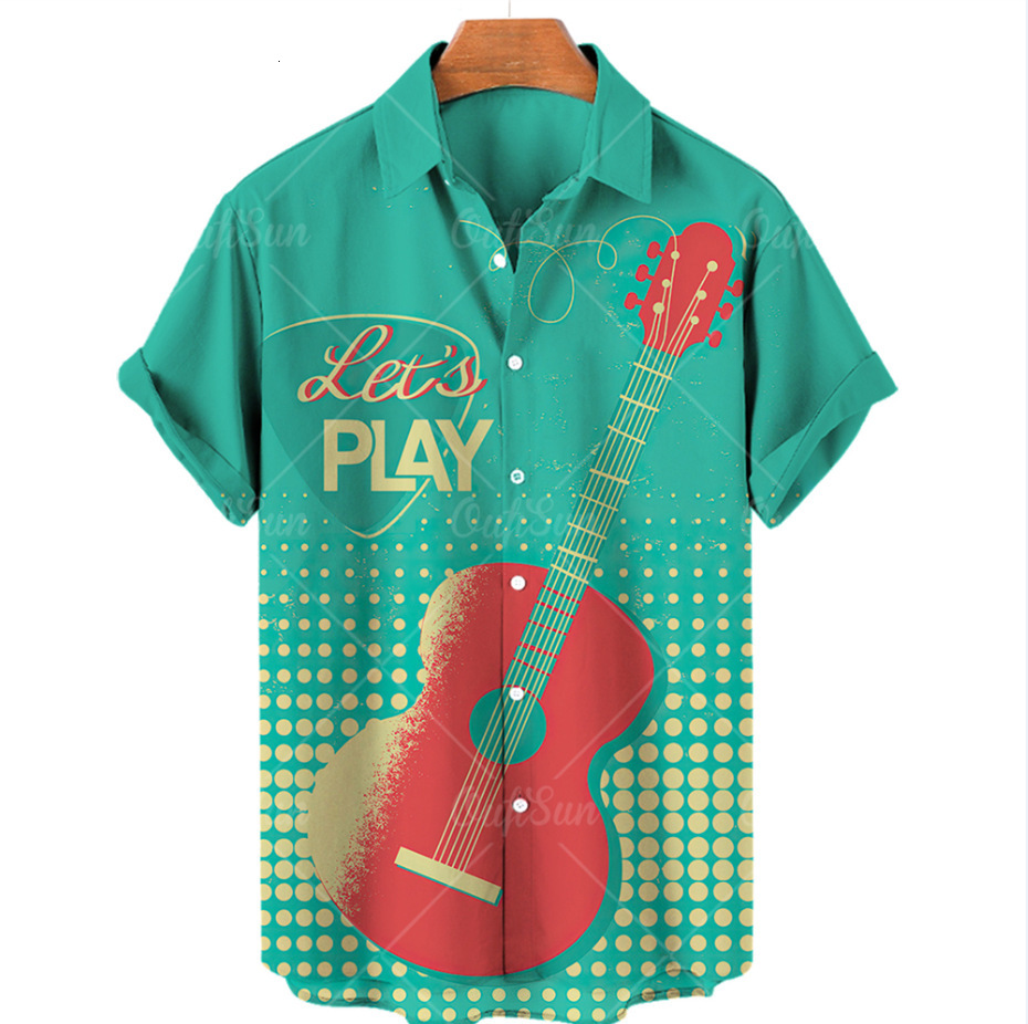 2026 New European And American Summer Styles: Hong Kong-Style 3D Digital Print Men's Casual Short-Sleeved Floral Shirts, Directly From The Manu