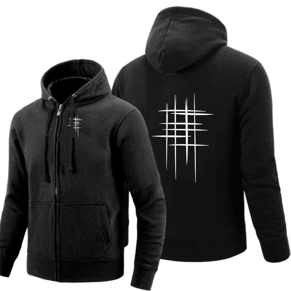 2026 Best Seller Skin-friendly Hoodies Creative line pattern Print Spring And Autumn Premium Versatile Jacket Coat S261017TQDN