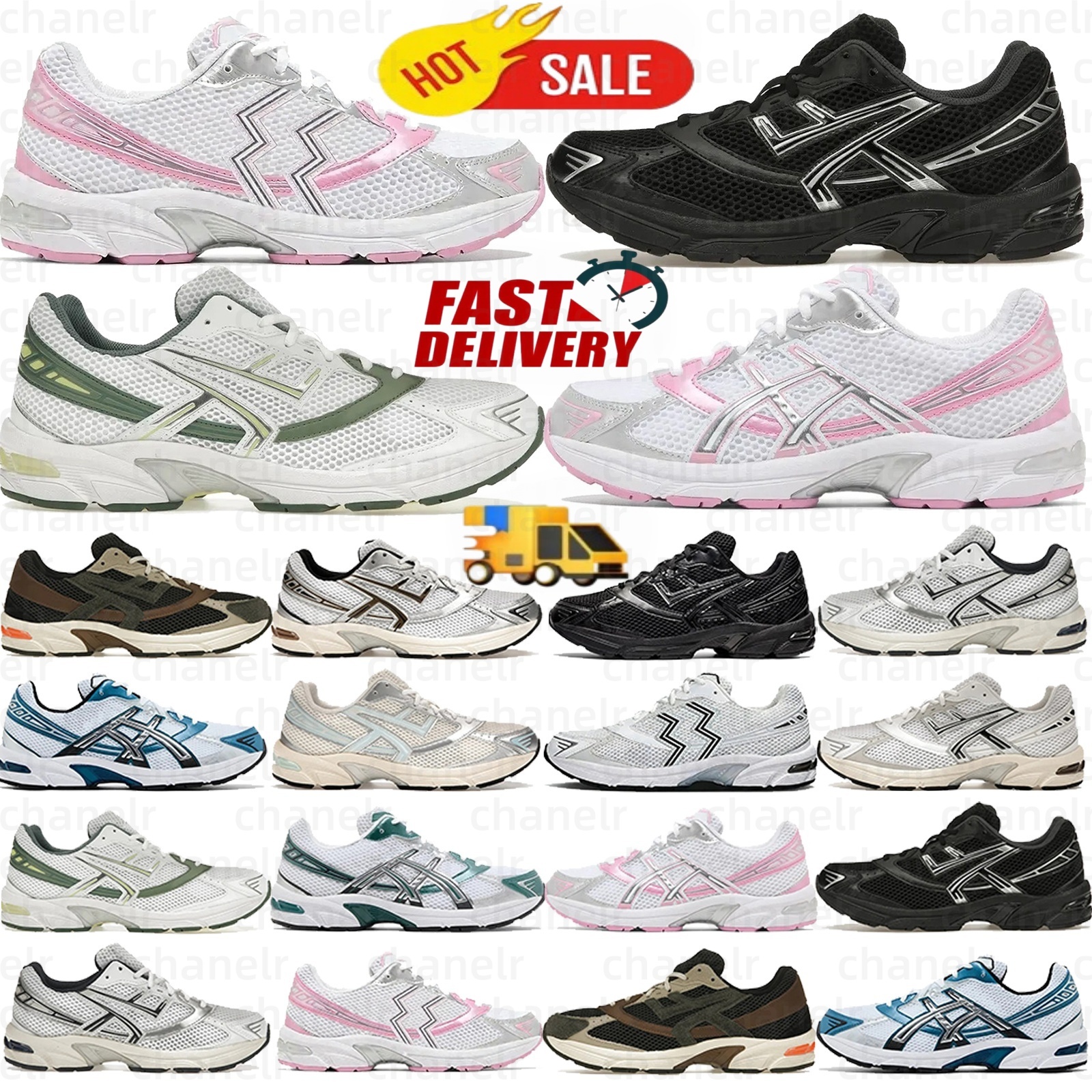 sneakers Luxury Leather trainers Running Designer outdoor Fashion Shoes Casual sport 1130 mens womens blue grey brown triple black silver pink green