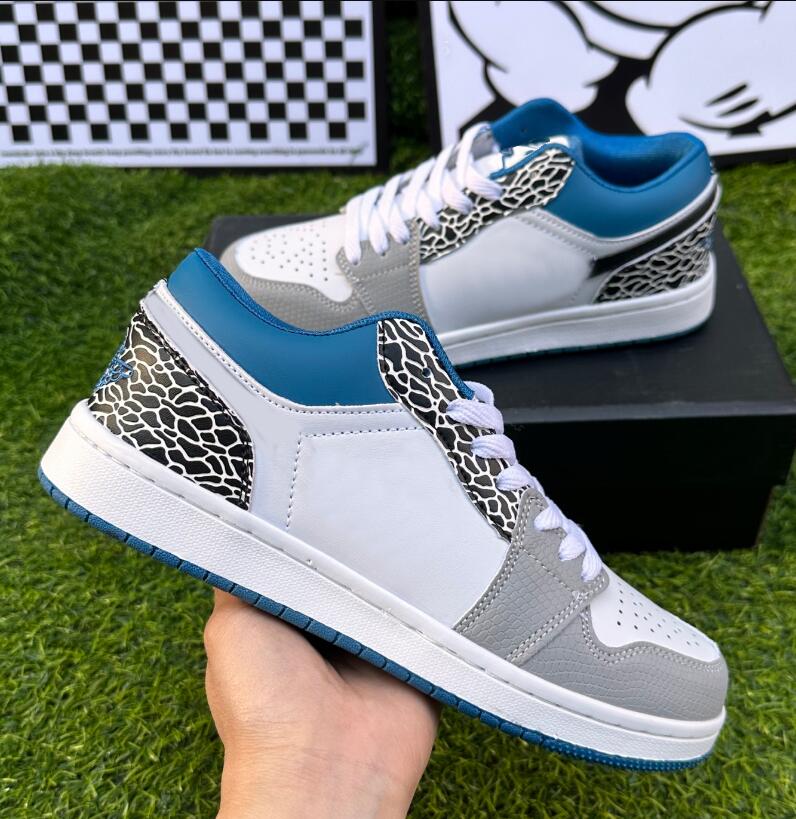 Women's men's Shoes Court Borough Sneakers 1 Low SE True Blue Shoes White Grey Black Elephant DM1199-140