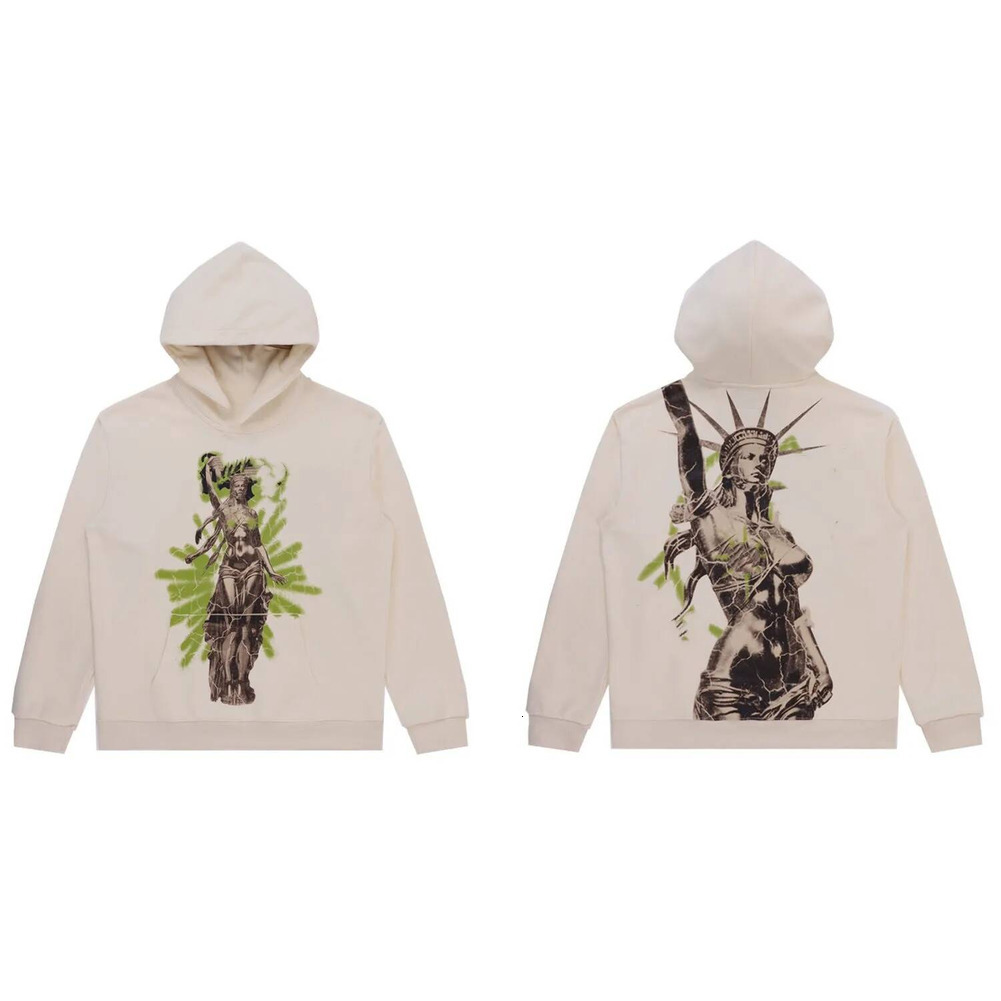 Godness Speedness Hoodie Men Women Designer Pullover Y2k Hip Hop Gothic Clothes Unisex Casual Skull Letter Graphic Print Godspees Shirt Long Sleeve