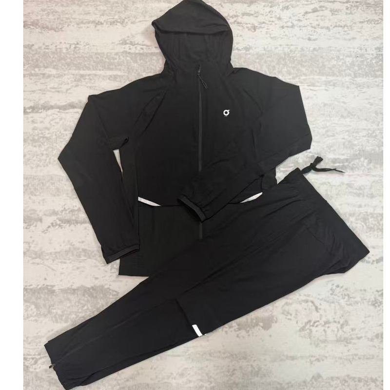 On Clouds Mens Tracksuit Running Pantalon Coat Running Miller Jacket Sweatpants Two Piece Sportswear Breathable Designer Quick Dry Running Kids Trac
