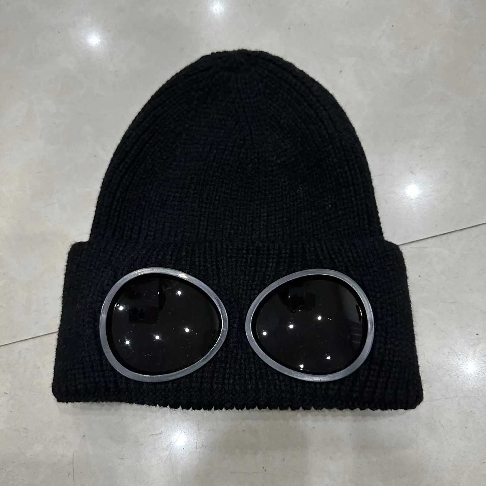 Beanie/Skull Caps Stretchy Winter Hat Glasses Knitted Hat Windproof Winter Beanie Elastic Soft Warm Anti-slip Ear Protection Unisex Casual Hat Q2610