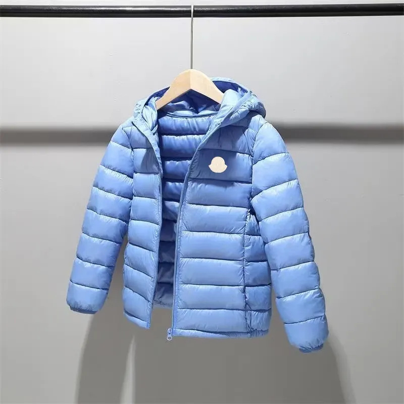 Kids Designer Clothes Winter New Children's Clothing Designer Down Jacket Fashion Brand Baby Jacket Boys Girls Lightweight Hooded Puffer Jacket