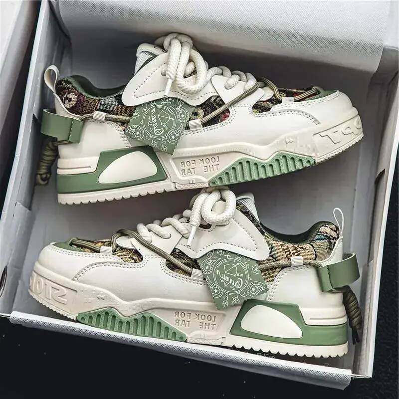 Men Shoes Free Breathable Shipping Casual Running Sneaker Designer Shoes Summer Fashion New Trend Versatile Casual Sports Blue Green Size 39 44 Dail