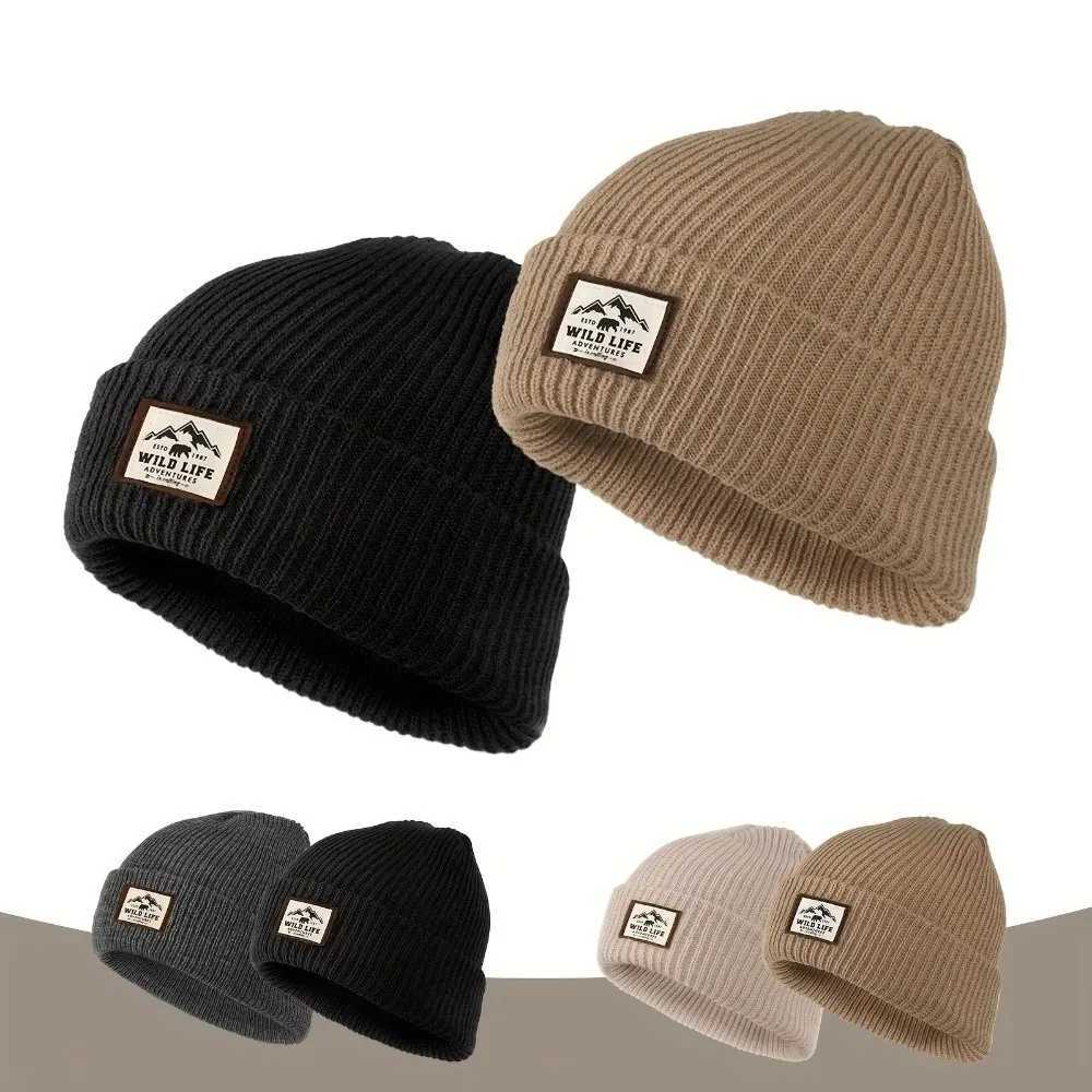 New Warm Outdoor Flee Sports Hat Knitted Ear Protection Beanie Hats Windproof Thickened Camping Hiking Caps Fishing Cycling S261017XQWX