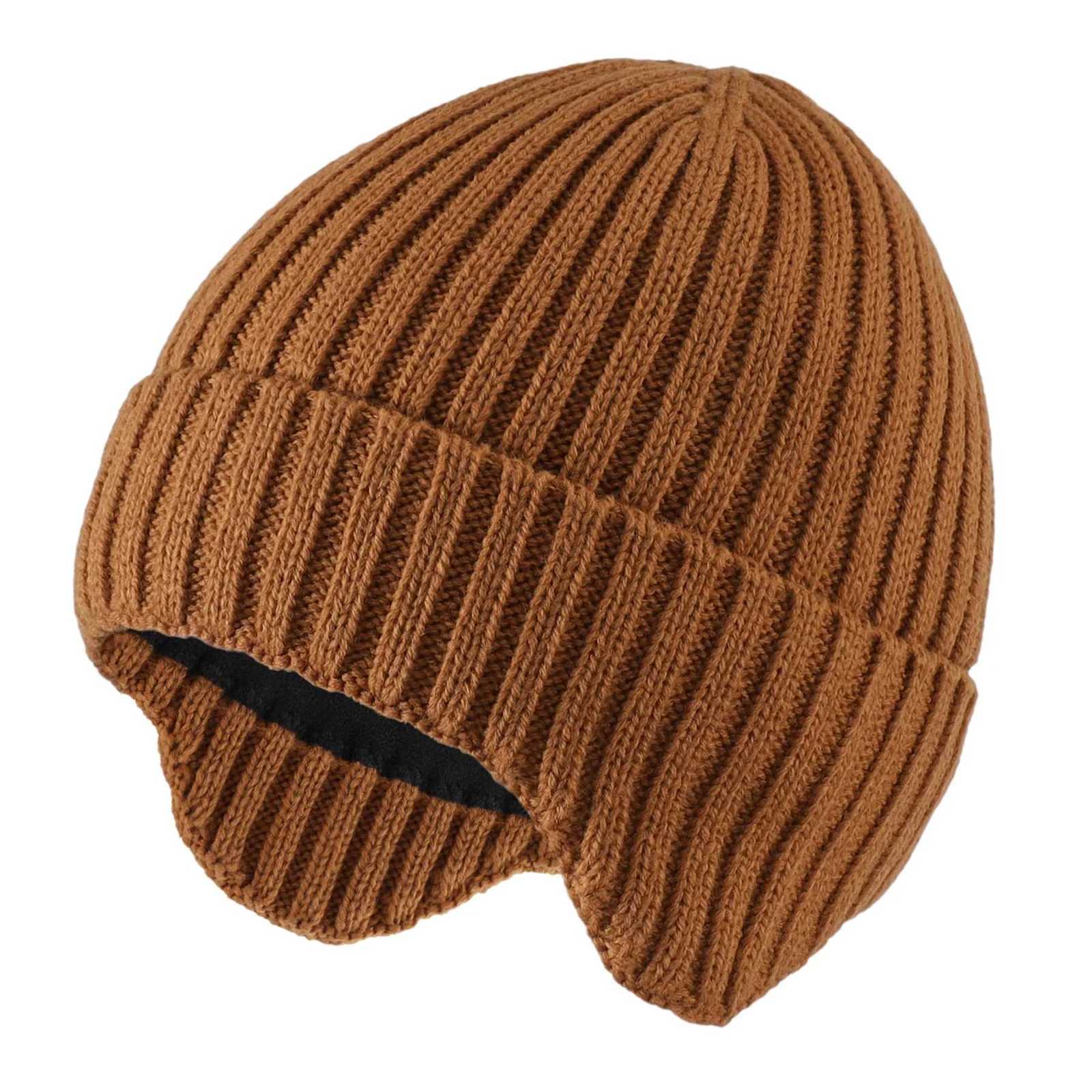 Beanie/Skull Caps Connectyle Baby Winter Hats for Boys Girls Kids Toddler Beanie with Earflaps Fleece Lined Thick Knitted Beanie for Cold Weather Q2