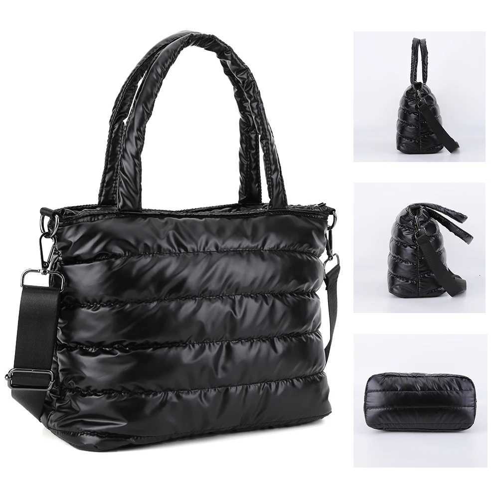Evening Bags Women Padded Shoulder Bag Versatile Puffy Crossbody Bag Lightweight Soft Satchel Bag Large Capacity Casual Winter Commuting Bag H261016