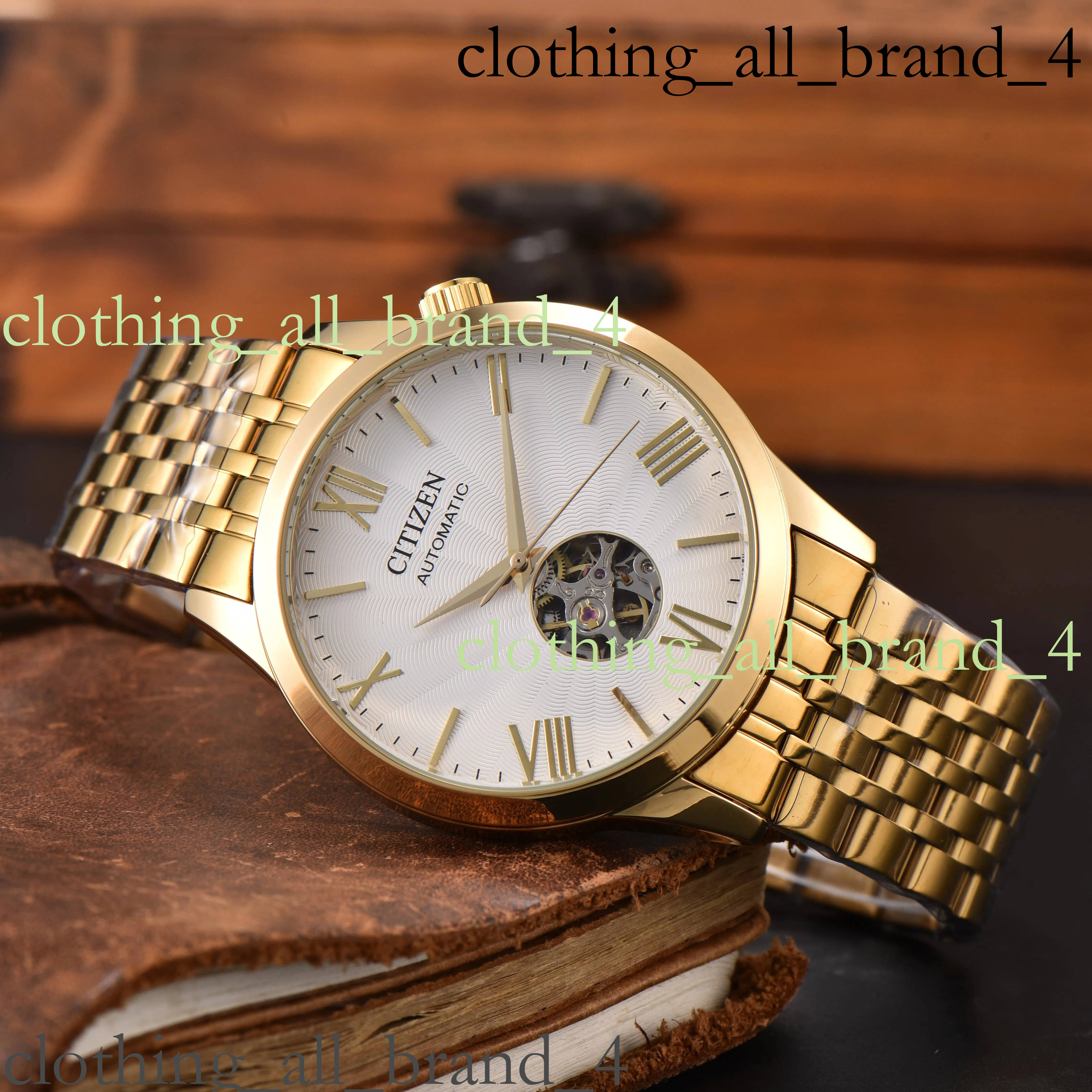 Citize Watch Men Luxury Trend Citi Quartz Calendar Waterproof Multi Function Fancy Round Stainless Automatic Date Designer High Quality Mens Citizen