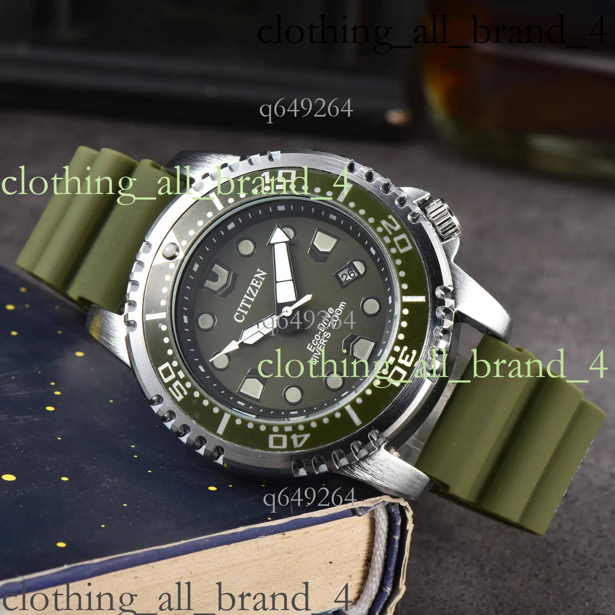 Citize Watch Men Luxury Trend Citi Quartz Calendar Waterproof Multi Function Fancy Round Stainless Automatic Date Designer High Quality Mens Citizen