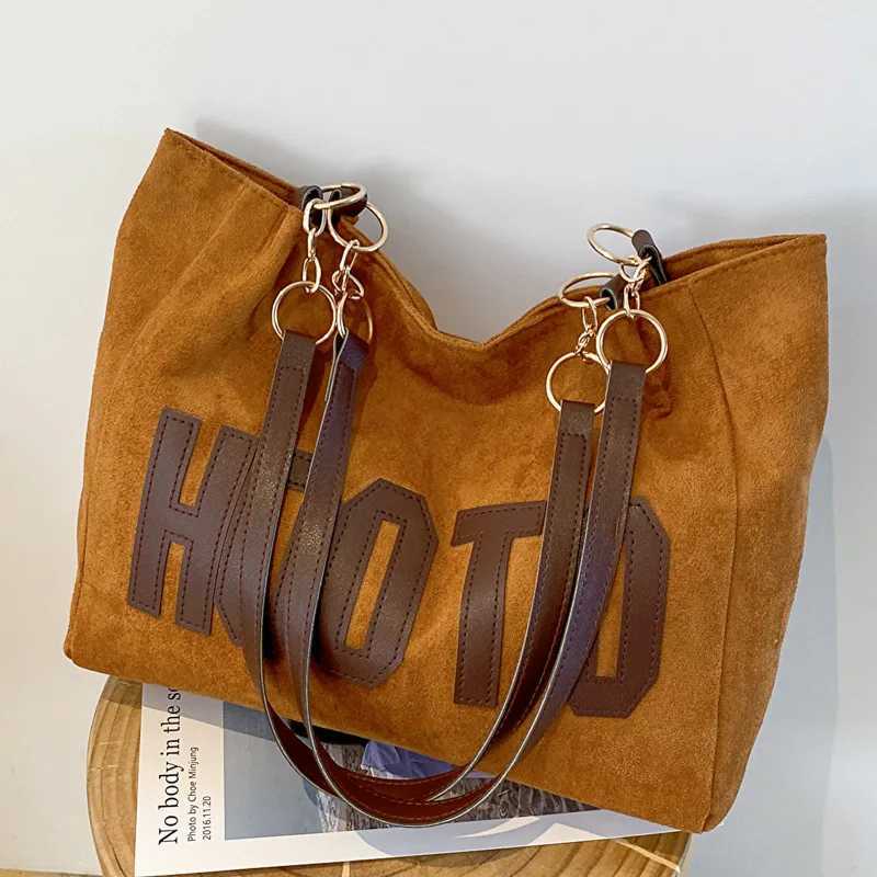 Evening Bags Solid Color Shoulder Bag Trendy Letters Tote Bag Canvas Handbag for Women Office College Work Travel Hand Bags Bolsa H261016