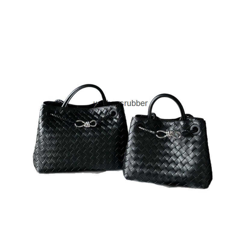 Classic Designer Style 2026 New Leather Women's Bag Fashionable Woven Buckle Handbag Shoulder Crossbody Bag