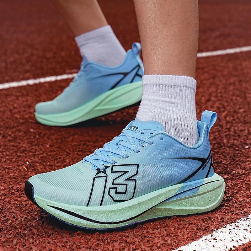 Designer Shoes Physical training shoes, Carbon plate anti-twist Rebound, men's and women's racing running shoes, Fashionable sports shoes,