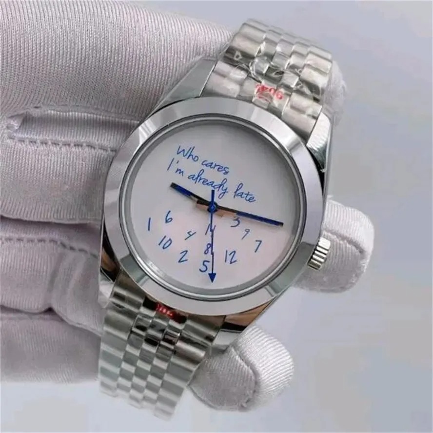 U1 Top AAA Designer Watch Cares High Quality Day Date Just Automatic Mechanical 2813 Movement Jubilee Stainless Steel Montre De Luxe Sapphire Wristw