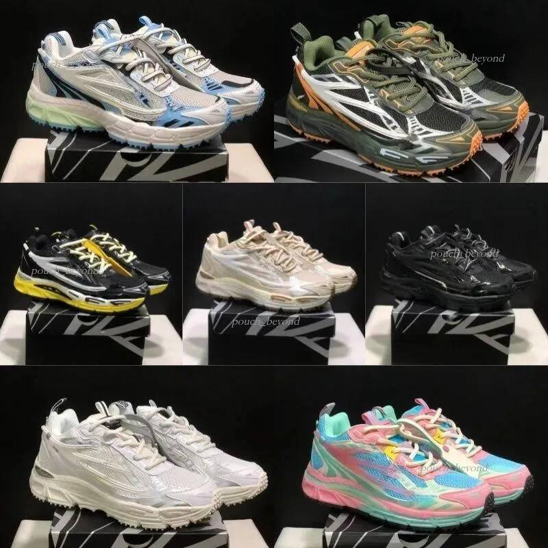 off white shoes High quality brand designer series casual off sneakers women's mixed color flat sports shoes men's vintage distressed offw