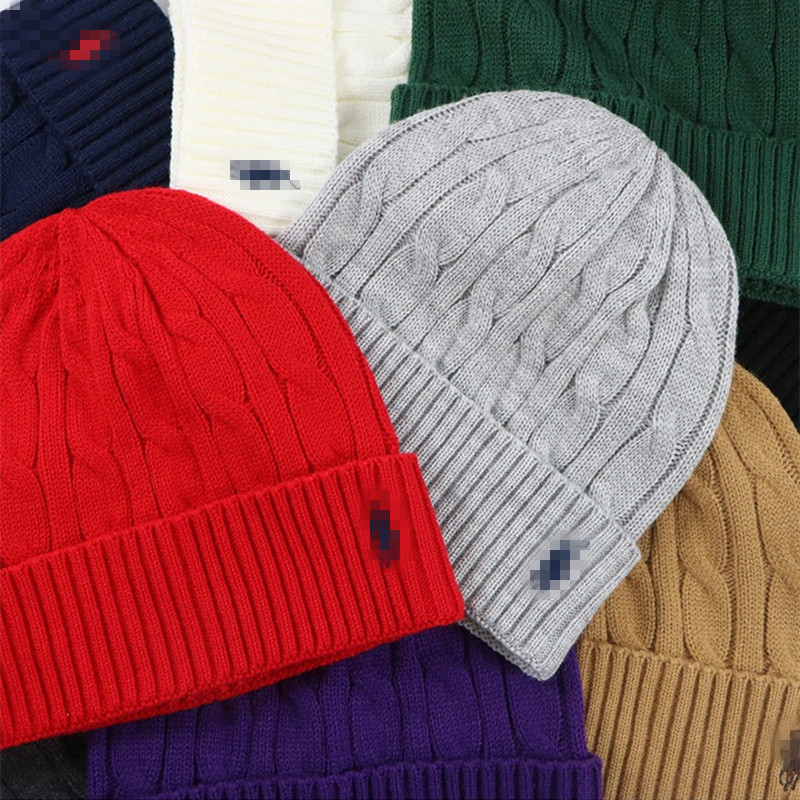 new designer beanies Fashion autumn Unisex winter beanie hats men and women universal knitted cap autumn wool outdoor warm Luxury polo skull caps