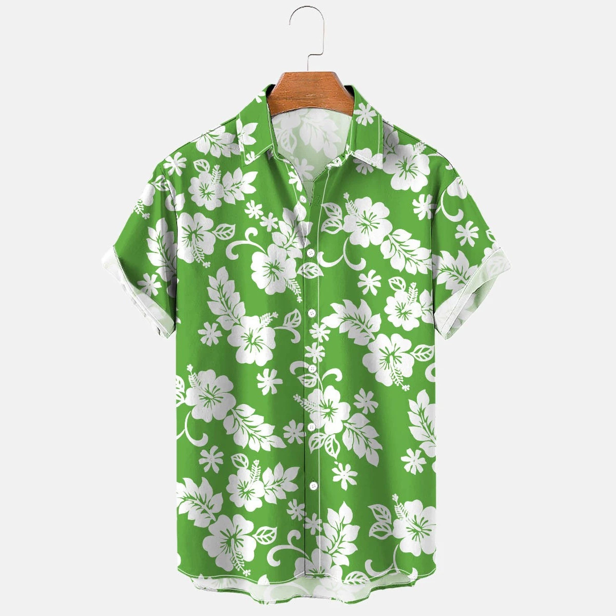 2026 3D Fashion Summer Independent Best-Selling Floral Pattern Hawaiian Beach Men's Printed Shirt Factory Direct Store Free Shipping