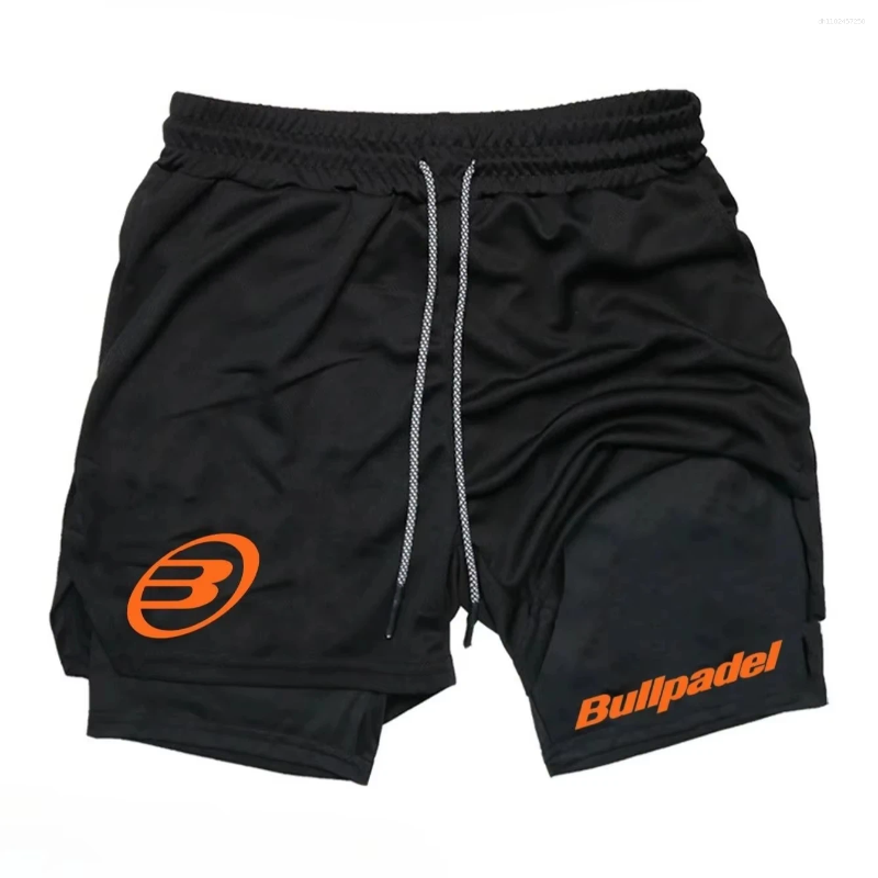 Berserk - Men's 2-in-1 Sports Shorts Running Quick Drying Gym And Fitness Training Double Layered Casual