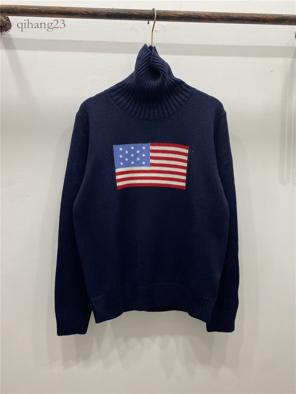 Sweater Men Designer Polo Cardigan Sweater Cashmere Pullover Luxury Knitwear Pony Embroidered Fashion Ralf Sweaters Laurnen Long Sleeve E20