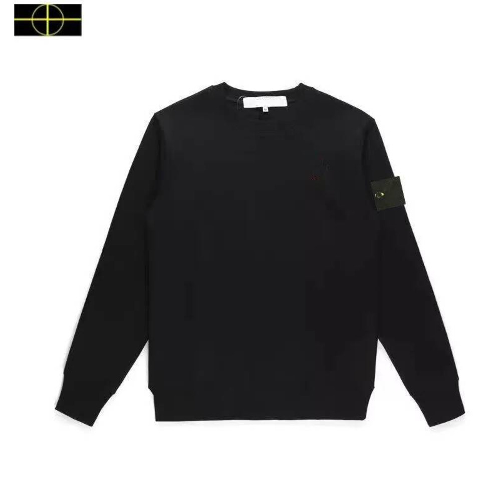 Stone Hoodie Sweater Men's Women Top Sweatshirt Brand Casual Stones Islens Pullover Fall New Black Pull Stone Hoodie Women's Long Sleeve S