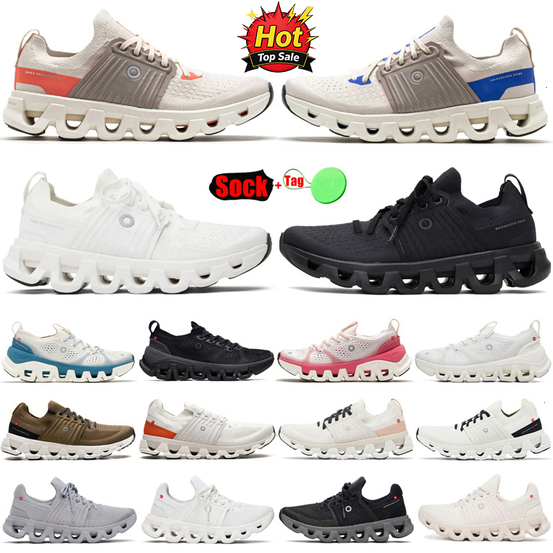 With Box Designer Running Shoes Mens Womens OC Cloudswifts 4 Amp X Tempo Sneakers Black White Grey Mesh Ultra-light Runner Classic Trainers Daily Ou