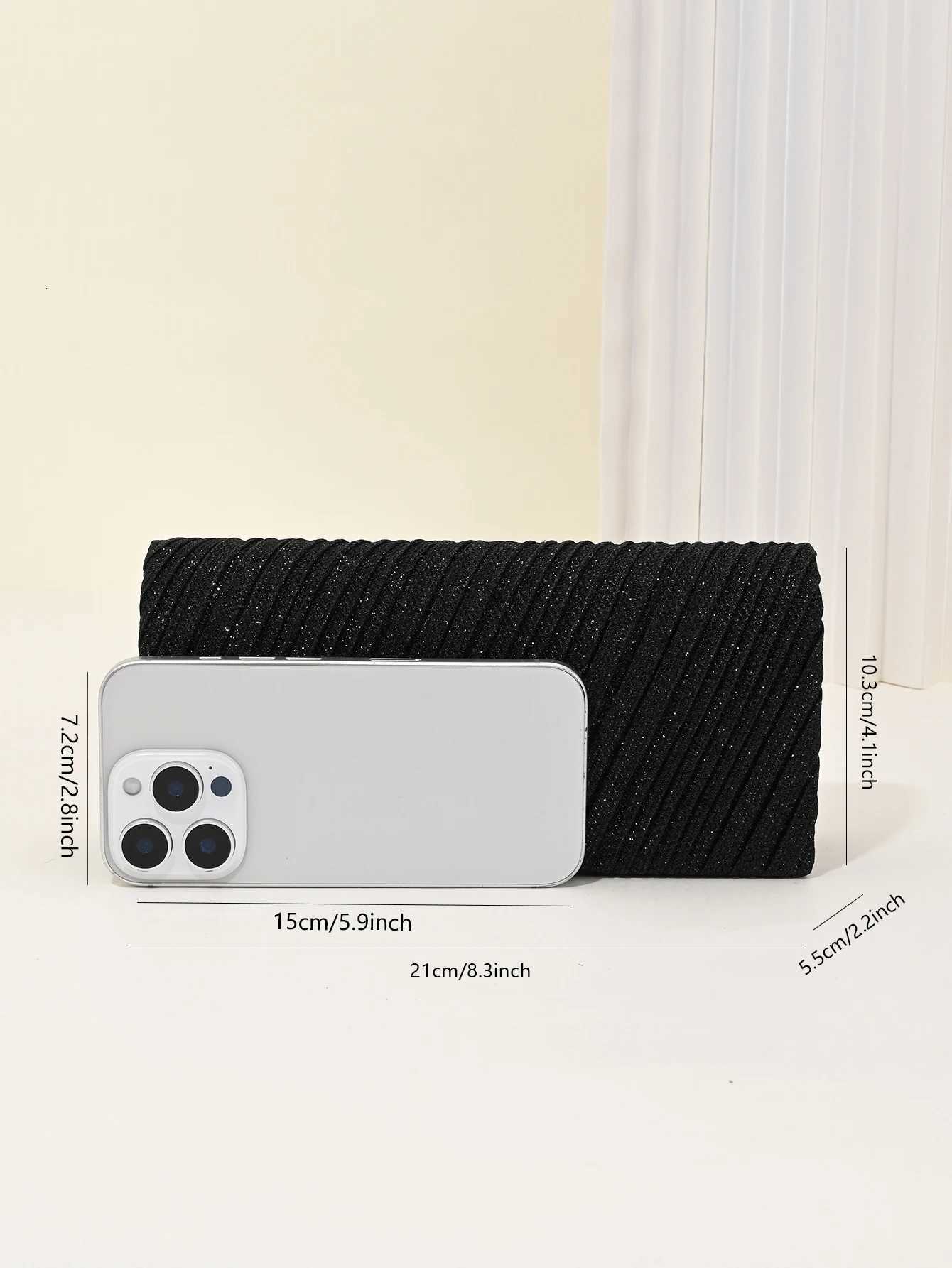 Evening Bags Simple And Elegant Glitter Evening Bag Clutch Purses for Women Ladies Sparkling Party Handbag Wedding Bag H2610161