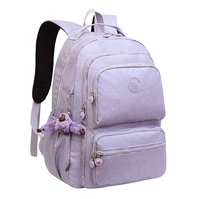 Kiplin Bag Designer Bags 2026 Trends Women Kippling Backpack Luxury Medium Rucksack Nylon Multi Pocket Large Capacity Daypack For School Kids Travel