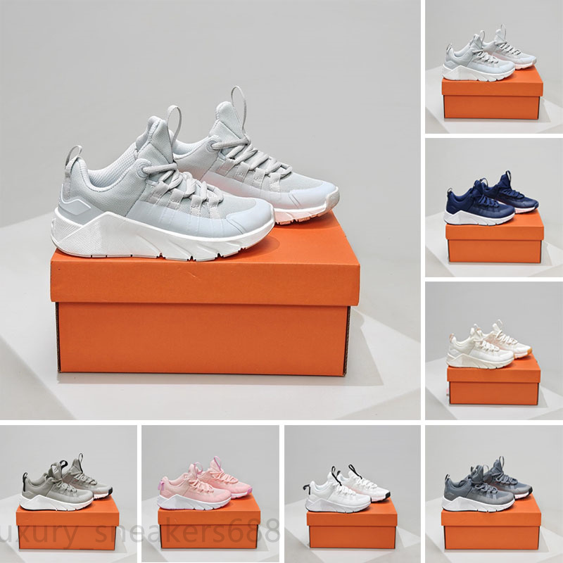 Kids Shoes Designer Metcon Toddlers Running Sneakers Free Sport Boys Girls Outdoor Trainers Children Youth Black White Pink Sail Grey Navy Orange EU