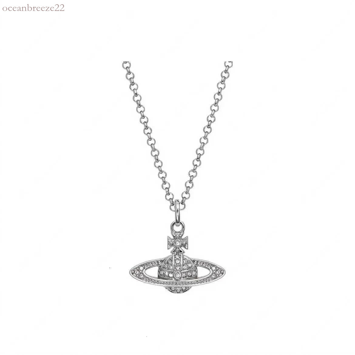 Pendant Necklaces viennen west wood necklace Designer Jewelry New Western Empress Dowager Earnail viviemen west wood necklace Bracelet Saturn Set Pe