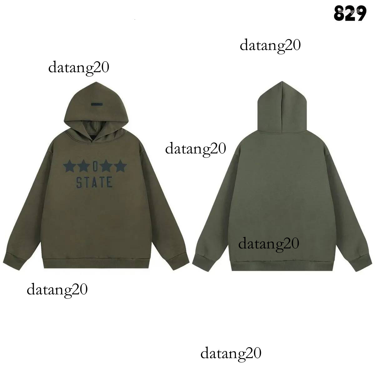essential mens hoodie designer essentials sweater unisex pullover long sleeve O Neck Letter printed overcoat sweatshirt streetwear hoodie for man to
