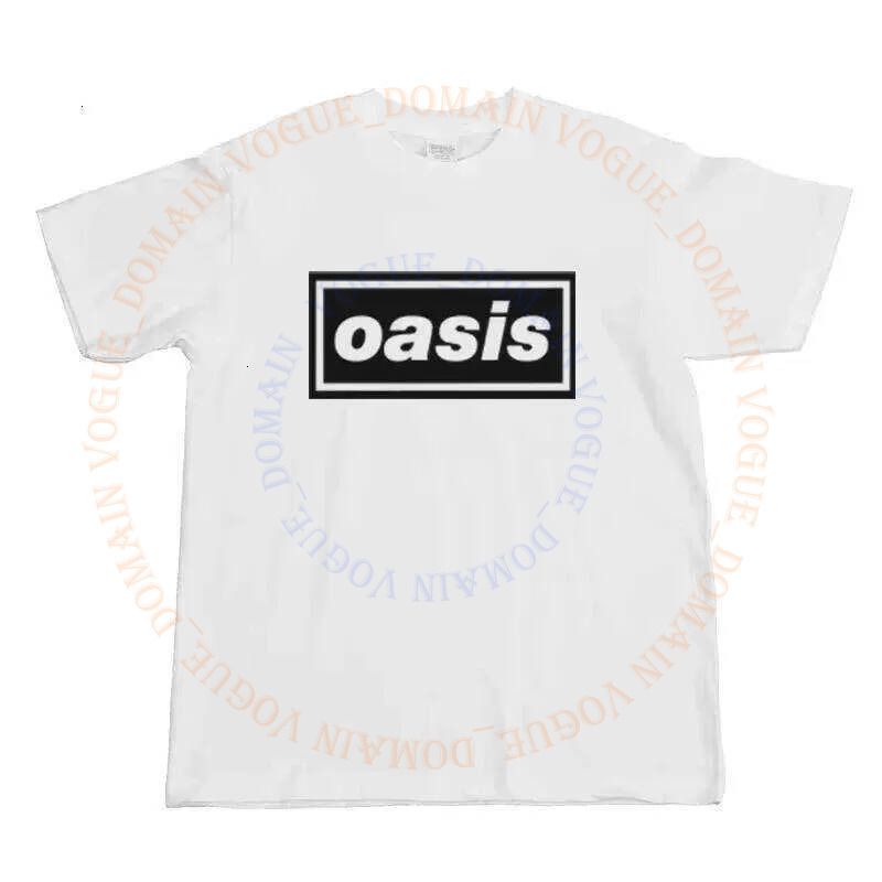 Designer O Oasis Rock Band Shirts For Men Women British Music Albums Vintage Tees Crew Neck Short Sleeve T Shirt Clothing Tops 73a 041
