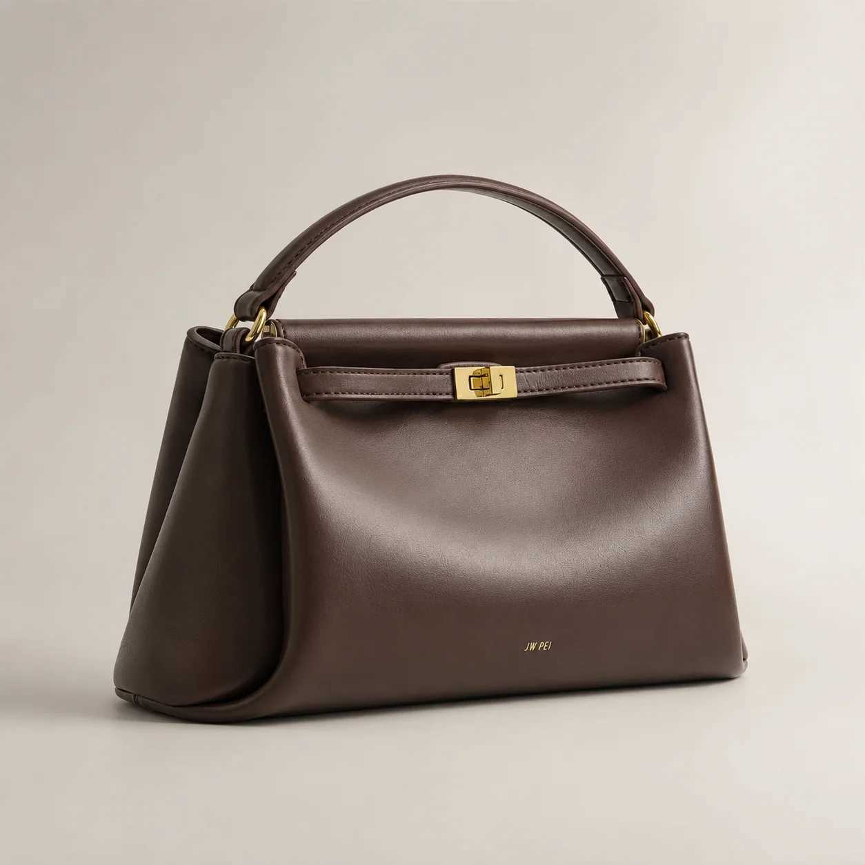 Designer Handbag Totes JW PEI Carmen Wen's Vegan Leather Small Square Crossbody Purse - Eco-Friendly Top Handle Shoder Sahel J261016