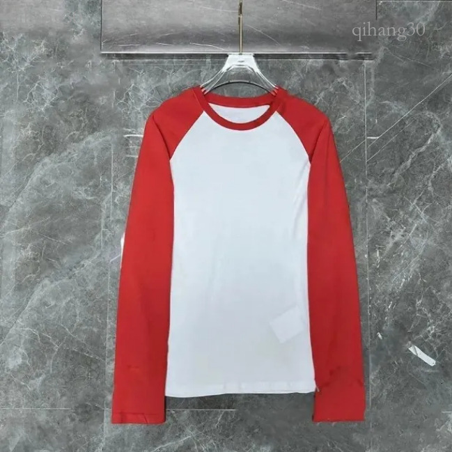 Hearts Long Sleeve Christmas Gift Shirt Designer Men Women Horseshoe Printed Long Sleeved High Street Sanskrit Shirt Fashion Trendy Cotton Luxury Tr