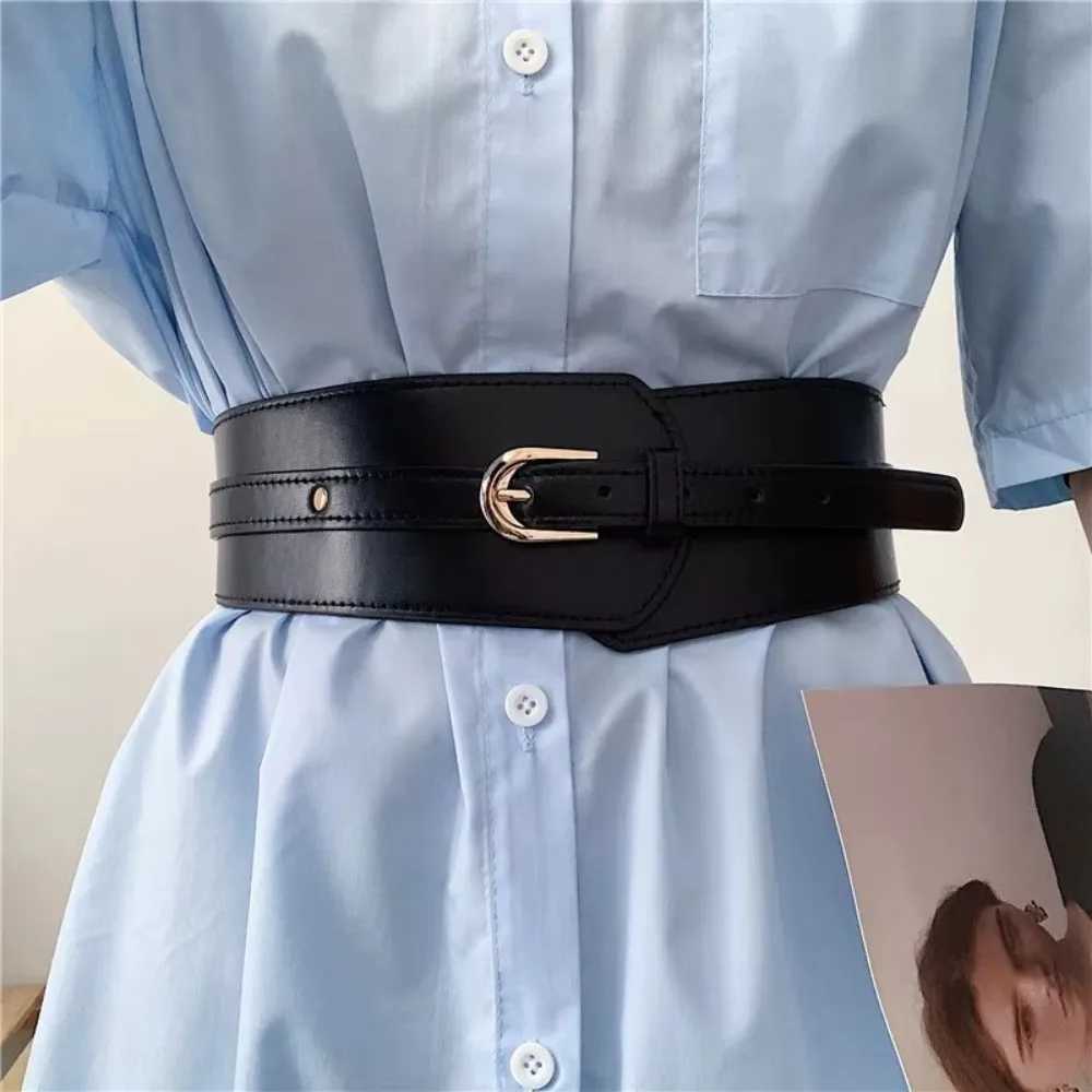 Women For Leather High Belts Quality Adjustable Pu Leather Long Waisand Female Waist Wide t Corset Belt Cummeunds M261016