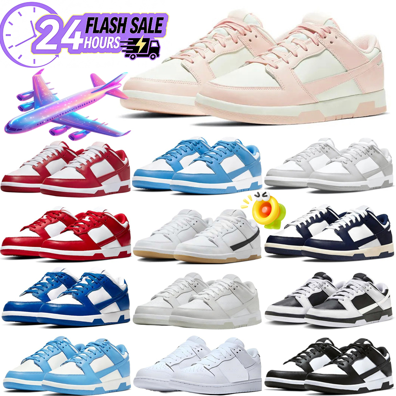 Designer running shoes men PU Leather Black White Color Block Lace Up Low Top Casual Sneakers Breathable Comfort for Men Women Daily Outdoor Sports