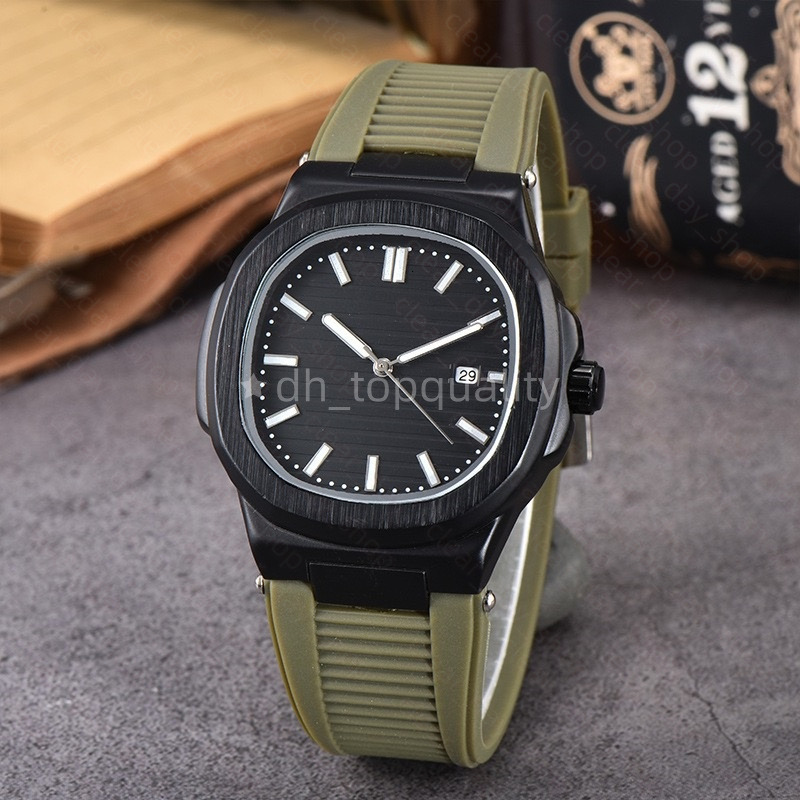 AAA Luxury Pataked Philipeitly Watch High Quality Mens Nautilius Watch Designer Watch Man Patekdly Philipeness Watch Chronograph Quartz Automatic Wa