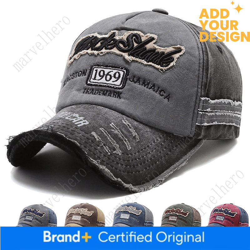Cross Border Autumn Winter Hat Men S Washed Vintage Duckbill Outdoor Fishing Sunshade Distressed Edge Denim Baseball Cap