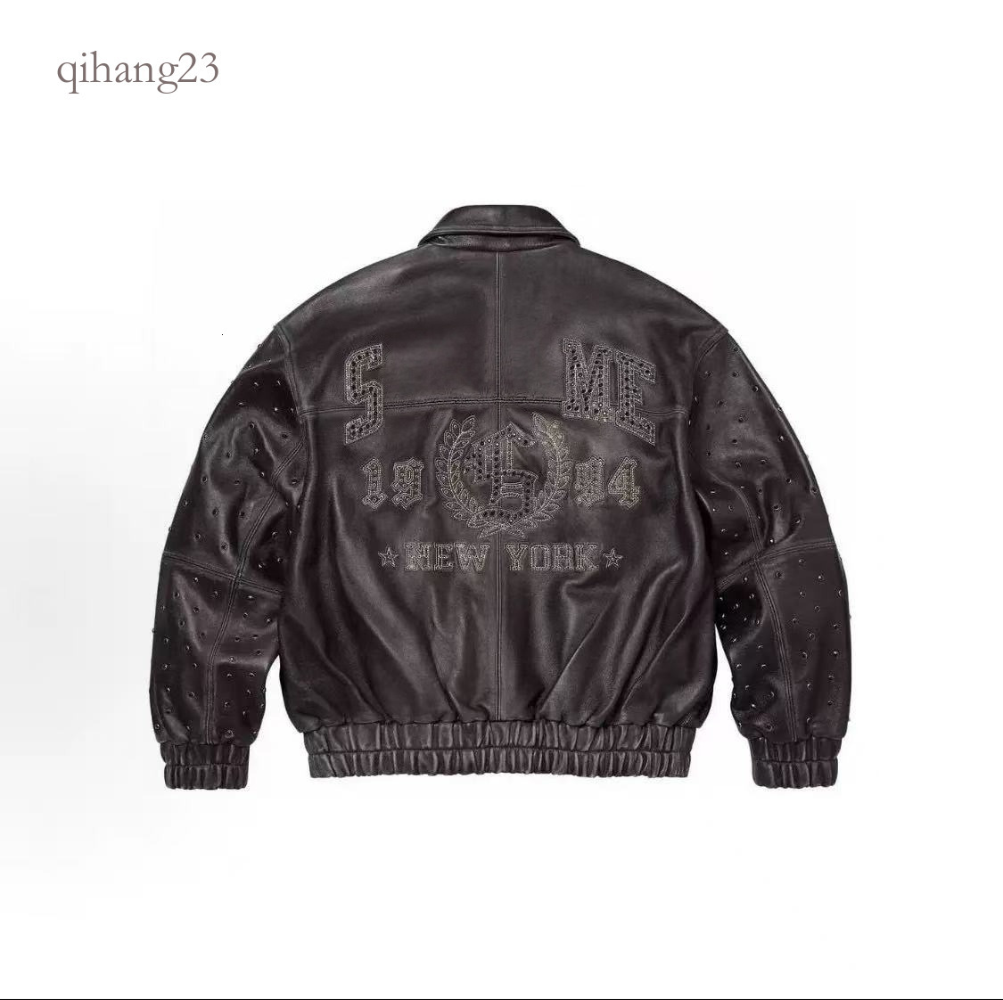 Supremity Jacket Coats Men Designer High Quality Joint Signature Waterproof Zipper SPM Jacket Arm Leather Embroidery Fashion Hiking Walking Supremel