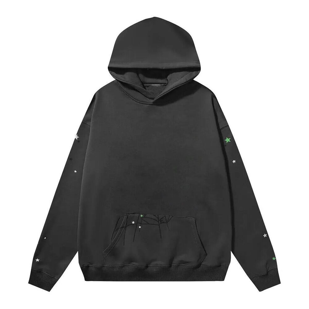 Spider Tracksuit Designer Mens Gilet Hoodies Casual Outdoor Pullover Sweatshirts Letter Print Hip Hop Streetwear With Sports Pants Set Free Shipping