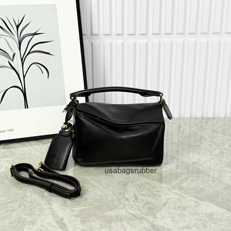 Modern Designer Style Geometric Bag Nappa Sheepskin Simple Versatile Handbag Shoulder Crossbody Bag High Quality