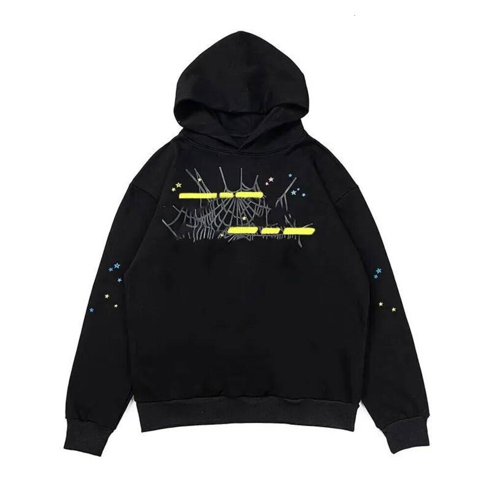Spider Tracksuit Designer Mens Gilet Hoodies Casual Outdoor Pullover Sweatshirts Letter Print Hip Hop Streetwear With Sports Pants Set Free Shipping