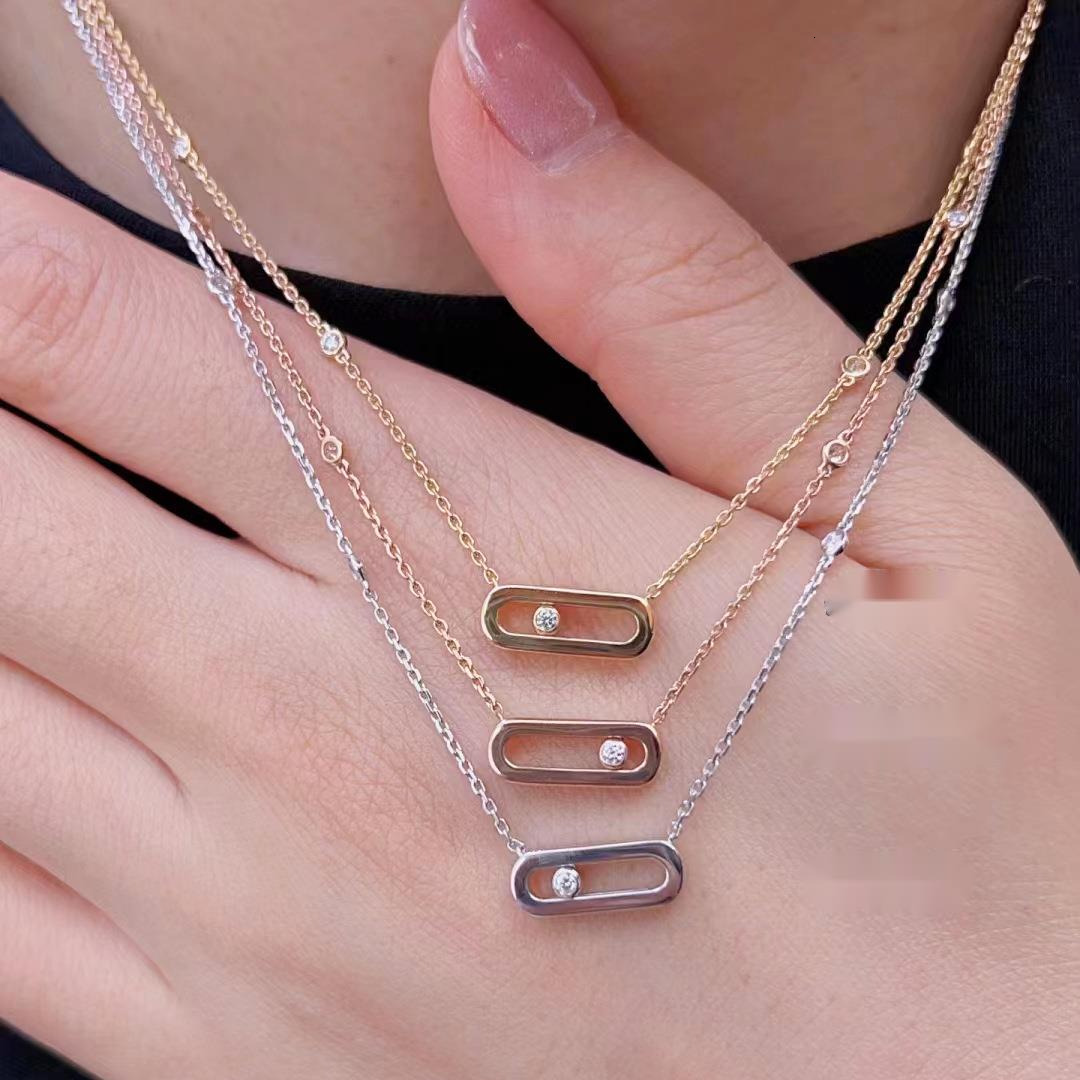 Messikaas Necklace Jewerly Designer Mesikaa Necklace Jewerly Necklace Mexican Jewelry Geometric Pendant Neck Chain Clavicle Chain For Women