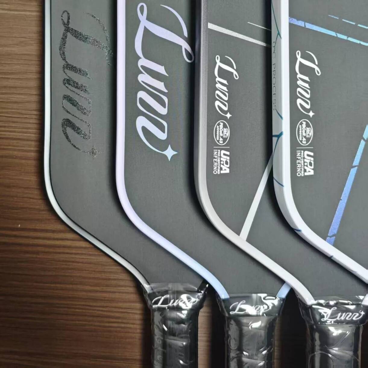 Multi-Piece Squash Racket Ball Grip Kits Luxury Designer LUZZ PRO 4 USAPA full high modulus carbon * fiber competition racquets Approved Fiber Racke